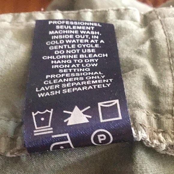 Khaki Cargo Capris - Picture 11 of 11